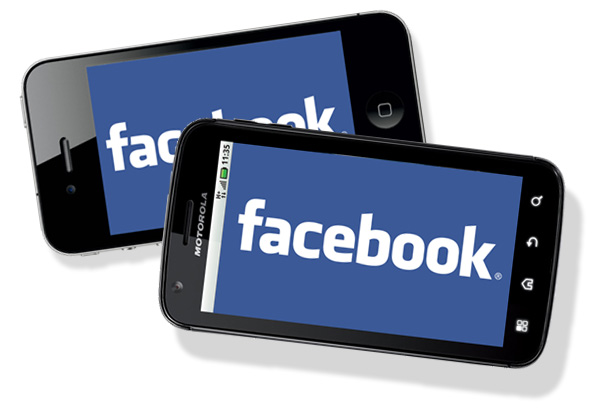 Facebook-Logo-on-iPhone-4-and-Motorola-Atrix